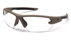 Защитные очки Venture Gear Tactical Semtex 2.0 Tan (clear) Anti-Fog, прозрачные в песочной оправе 1 купить оптом