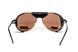 Окуляри захисні Global Vision Aviator-3 (drive mirror), коричневі зі з'ємним ущільнювачем із синтетичної "шкіри"