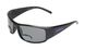 Окуляри біфокальні поляризаційні BluWater Bifocal-1 (+1.5) Polarized (gray) (чорна біфокальна лінза з діоптріями)