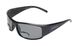 Окуляри біфокальні поляризаційні BluWater Bifocal-1 (+3.0) Polarized (gray) (чорна біфокальна лінза з діоптріями)