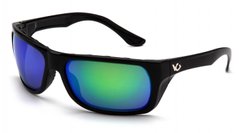 Очки поляризационные защитные Venture Gear Vallejo Polarized (green mirror), зеркальные сине-зеленые 1 купить оптом