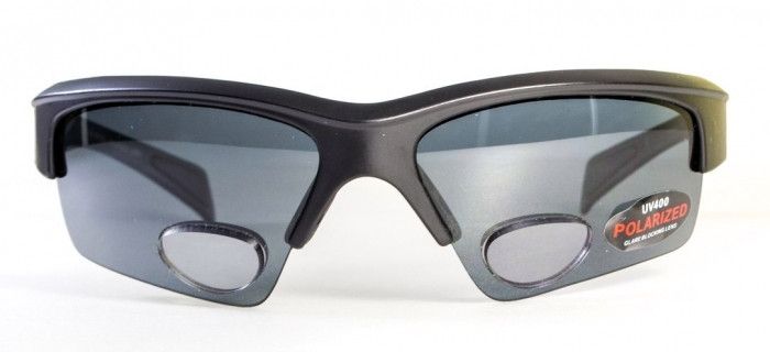 Окуляри біфокальні поляризаційні BluWater Bifocal-2 (+1.5) Polarized (gray) (чорна біфокальна лінза з діоптріями) 2 купити оптом