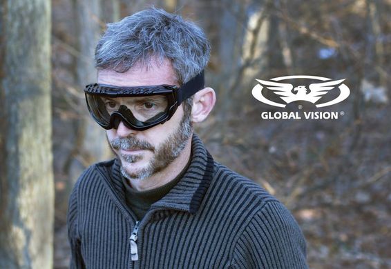 Очки защитные с уплотнителем Global Vision Ballistech-1 (clear) Anti-Fog, прозрачные 8 купить оптом