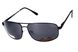 Окуляри поляризаційні BluWater Navigator-2 Polarized (gray), чорні в металевій оправі