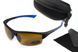 Окуляри поляризаційні BluWater Daytona-1 Polarized (brown), гідрофобні коричневі лінзи (Repelon&trade;)