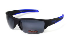 Очки поляризационные BluWater Daytona-2 Polarized (gray) серые в черно-синей оправе 1 купить оптом