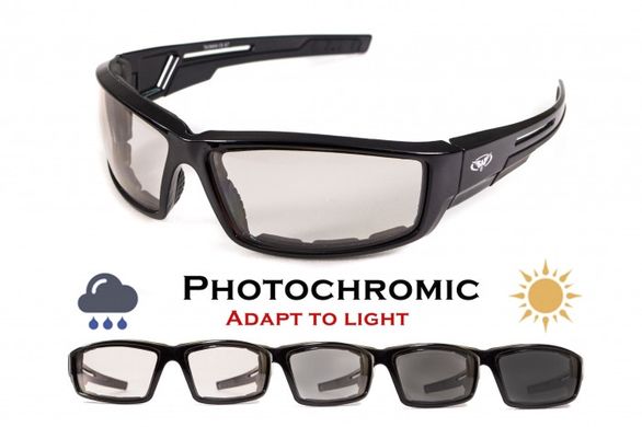 Окуляри фотохромні (захисні) Global Vision Sly Photochromic (clear) фотохромні прозорі*** 1 купити оптом