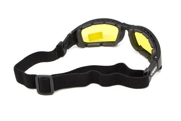 Очки защитные с уплотнителем Global Vision Assault (yellow) Anti-Fog, желтые 7 купить оптом