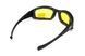 Очки защитные с уплотнителем Global Vision Assault (yellow) Anti-Fog, желтые