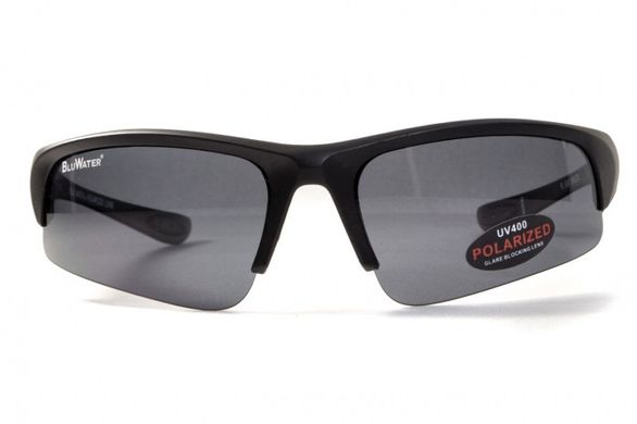 Окуляри поляризаційні BluWater Bay Breeze Polarized (gray) чорні 2 купити оптом