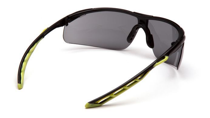 Очки защитные открытые Pyramex Flex-Lyte Black-Lime (gray), серые в чорно-лаймовой оправе оптом Очки защитные открытые Pyramex Flex-Lyte Black-Lime (gray), серые в чорно-лаймовой оправе 3 купить оптом