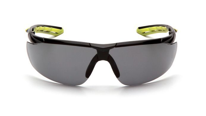 Очки защитные открытые Pyramex Flex-Lyte Black-Lime (gray), серые в чорно-лаймовой оправе оптом Очки защитные открытые Pyramex Flex-Lyte Black-Lime (gray), серые в чорно-лаймовой оправе 2 купить оптом