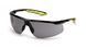 Очки защитные открытые Pyramex Flex-Lyte Black-Lime (gray), серые в чорно-лаймовой оправе