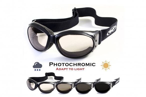 Окуляри захисні Global Vision Eliminator Photochromic (clear), прозорі фотохромні  1 купити оптом