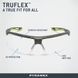 Захисні окуляри Pyramex Truflex Grey-Lime (clear) Anti-Fog, прозорі в сіро-лаймовій оправі