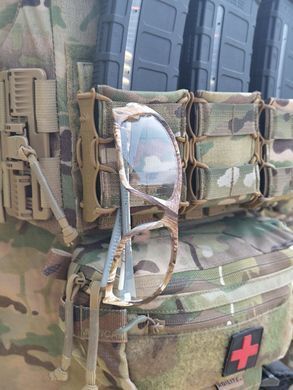 Очки защитные открытые Global Vision Hercules-5 White Camo (gray), серые в камуфлированной оправе 6 купить оптом