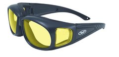 Очки защитные с уплотнителем Global Vision Outfitter (yellow) Anti-Fog, желтые 1 купить оптом