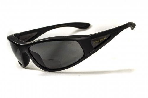 Окуляри біфокальні поляризаційні (захисні) BluWater Winkelman-2 polarized (+2.0 bifocal), (gray) чорні 5 купити оптом