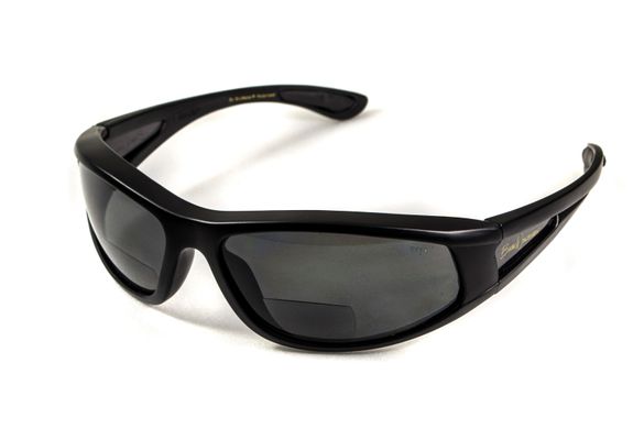 Окуляри біфокальні поляризаційні (захисні) BluWater Winkelman-2 polarized (+2.5 bifocal), (gray) чорні 3 купити оптом