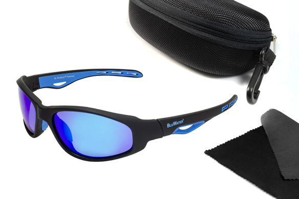 Очки поляризационные BluWater Buoyant-2 Polarized (G-Tech™ blue) синие зеркальные оптом Очки поляризационные BluWater Buoyant-2 Polarized (G-Tech™ blue) синие зеркальные 1 купить оптом