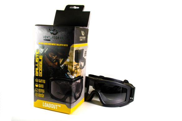 Очки защитные с уплотнителем Venture Gear Tactical Loadout (clear) H2MAX Anti-Fog, прозрачные 7 купить оптом