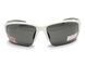 Очки поляризационные защитные BluWater Samson-3 Z87.1 White Polarized (gray), серые в бело-серой оправе