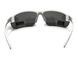 Очки поляризационные защитные BluWater Samson-3 Z87.1 White Polarized (gray), серые в бело-серой оправе