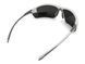 Очки поляризационные защитные BluWater Samson-3 Z87.1 White Polarized (gray), серые в бело-серой оправе