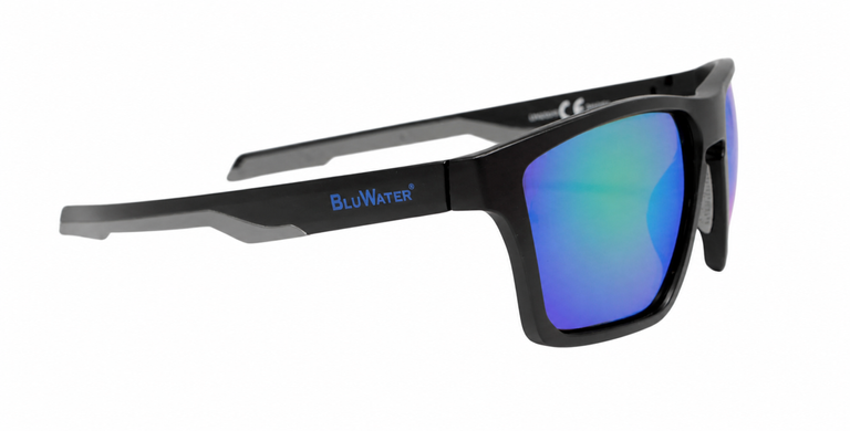 Окуляри BluWater Sandbar Polarized (G-Tech&trade; marine), коричневые линзы с сине-зеленым зеркальным покрытием 3 купить оптом