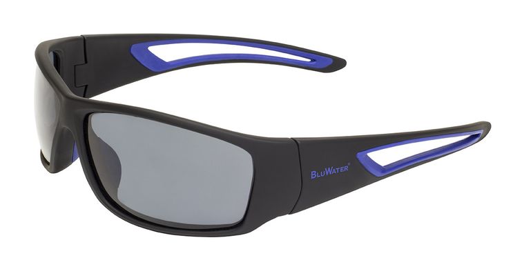 Окуляри поляризаційні BluWater Intersect-2 Polarized (gray) чорні 1 купити оптом