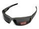 Очки защитные Global Vision Sly Metallic Gray (smoke), серые линзы в оправе cерый металлик