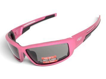 Очки защитные Global Vision Sly Metallic Pink (gray), серые линзы в оправе розовый металлик 1 купить оптом