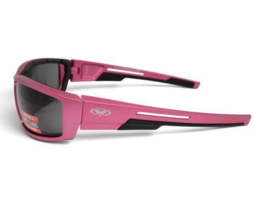Очки защитные Global Vision Sly Metallic Pink (gray), серые линзы в оправе розовый металлик 5 купить оптом