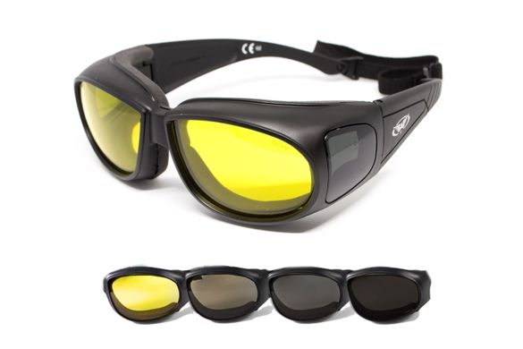 Окуляри Global Vision Outfitter Photochromic (yellow) Anti-Fog, фотохромні жовті 1 купити оптом