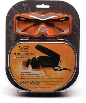 Очки защитные со сменными линзами Venture Gear Drop Zone clamshell Anti-Fog (в блистере) 1 купить оптом