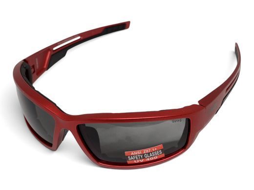 Очки защитные Global Vision Sly Metallic Red (gray), серые линзы в оправе красный металлик 8 купить оптом