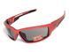 Очки защитные Global Vision Sly Metallic Red (gray), серые линзы в оправе красный металлик