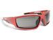 Очки защитные Global Vision Sly Metallic Red (gray), серые линзы в оправе красный металлик