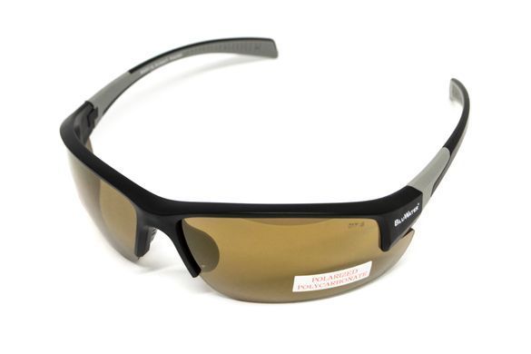 Очки поляризационные защитные BluWater Samson-3 Z87.1 Polarized (brown), коричневые 2 купить оптом