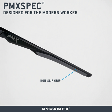 Окуляри поляризаційні (захисні) Pyramex PMXSPEC Polarized (blue mirror) SUPER Anti-Fog H2MAX, сині дзеркальні лінзи в чорно-синій оправі 7 купити оптом