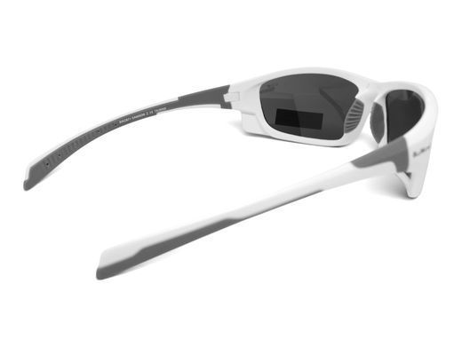 Очки поляризационные защитные BluWater Samson-1 Z87.1 White Polarized (gray), серые в бело-серой оправе 3 купить оптом
