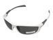 Очки поляризационные защитные BluWater Samson-1 Z87.1 White Polarized (gray), серые в бело-серой оправе