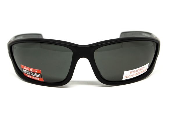Очки поляризационные защитные BluWater Samson-1 Z87.1 Polarized (gray), серые 6 купить оптом