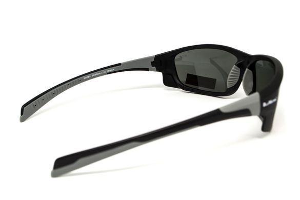 Очки поляризационные защитные BluWater Samson-1 Z87.1 Polarized (gray), серые 3 купить оптом